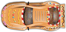 Gingerbread Racer preview