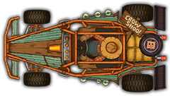 Scarecrow car preview