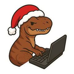 Santa-saurus Rex preview